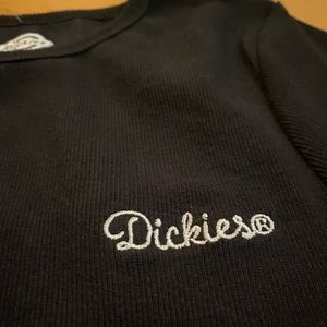 Dickies short-sleeved crop top in black